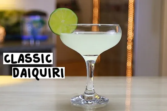 Cách Làm Cocktail Daiquiri Từ Rượu Rum